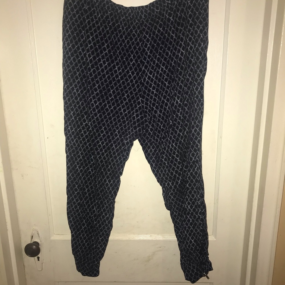 Printed Pants With Drawstring Waist - image 5